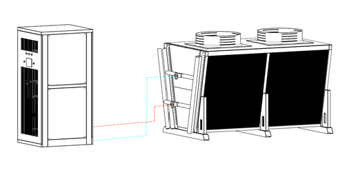 XINK KE Ant water-cooled server 12-position cabinet