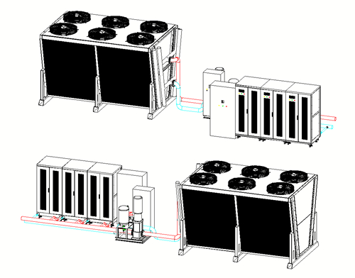XINK KE Ant water-cooled server 28-position cabinet