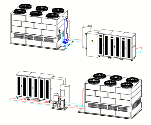 XINK KE Ant water-cooled server 28-position cabinet