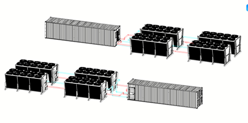 XINK KE Ant water-cooled server 420-seat 40-foot container
