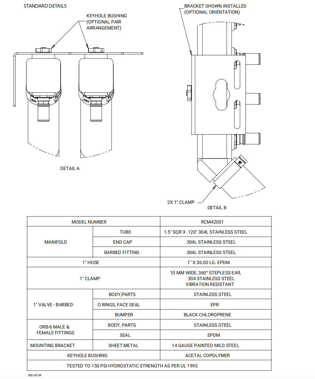 RACKCHILLER RACK MANIFOLD