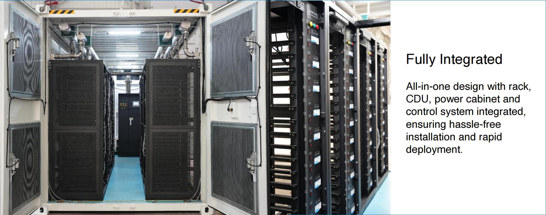 Xinke 160-position Liquid Cooling Container for Whatsminer