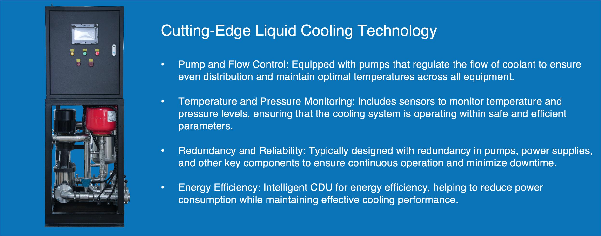 110-2000KW CDU of Liquid Cooling System