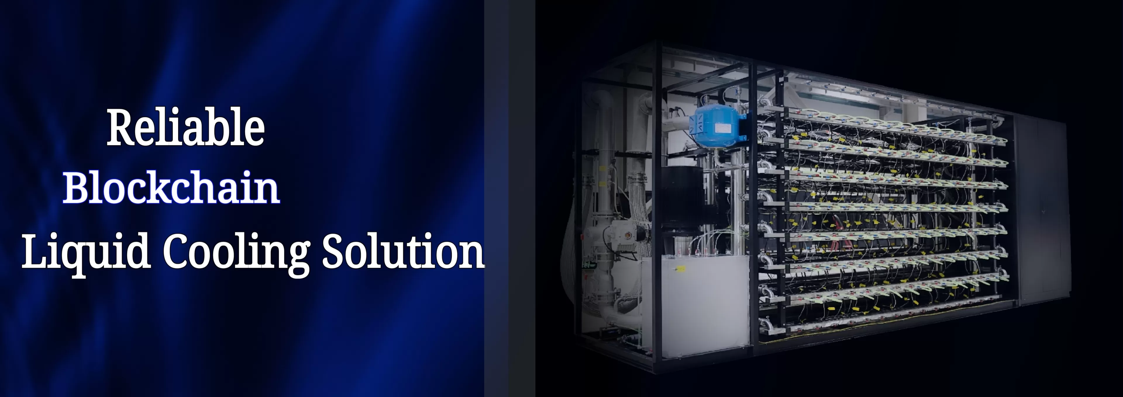 Blockchain liquid cooling