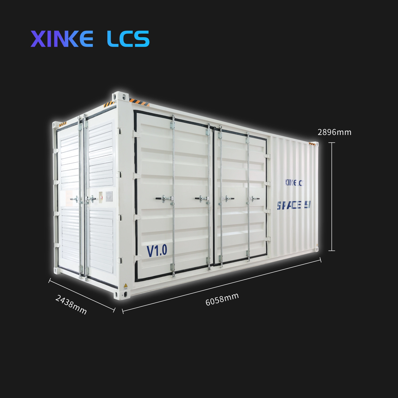 160机位集装箱_画板 1 副本 20 AvalonMiner Water Cooled Servers 160 POSITION 20HQ CONTAINERINTEGRATED COOLING SOLUTION - Image 1