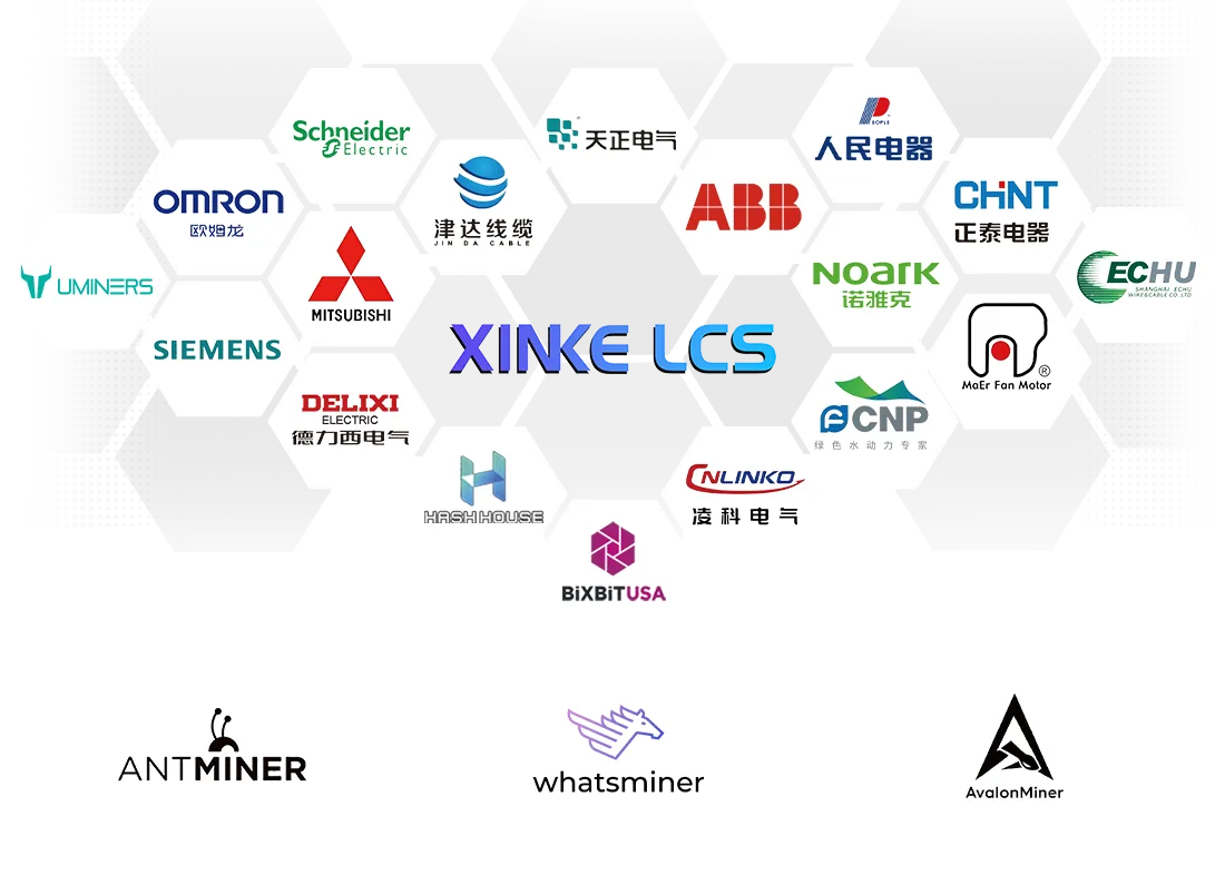 XINKE LCS strategic partners logo map