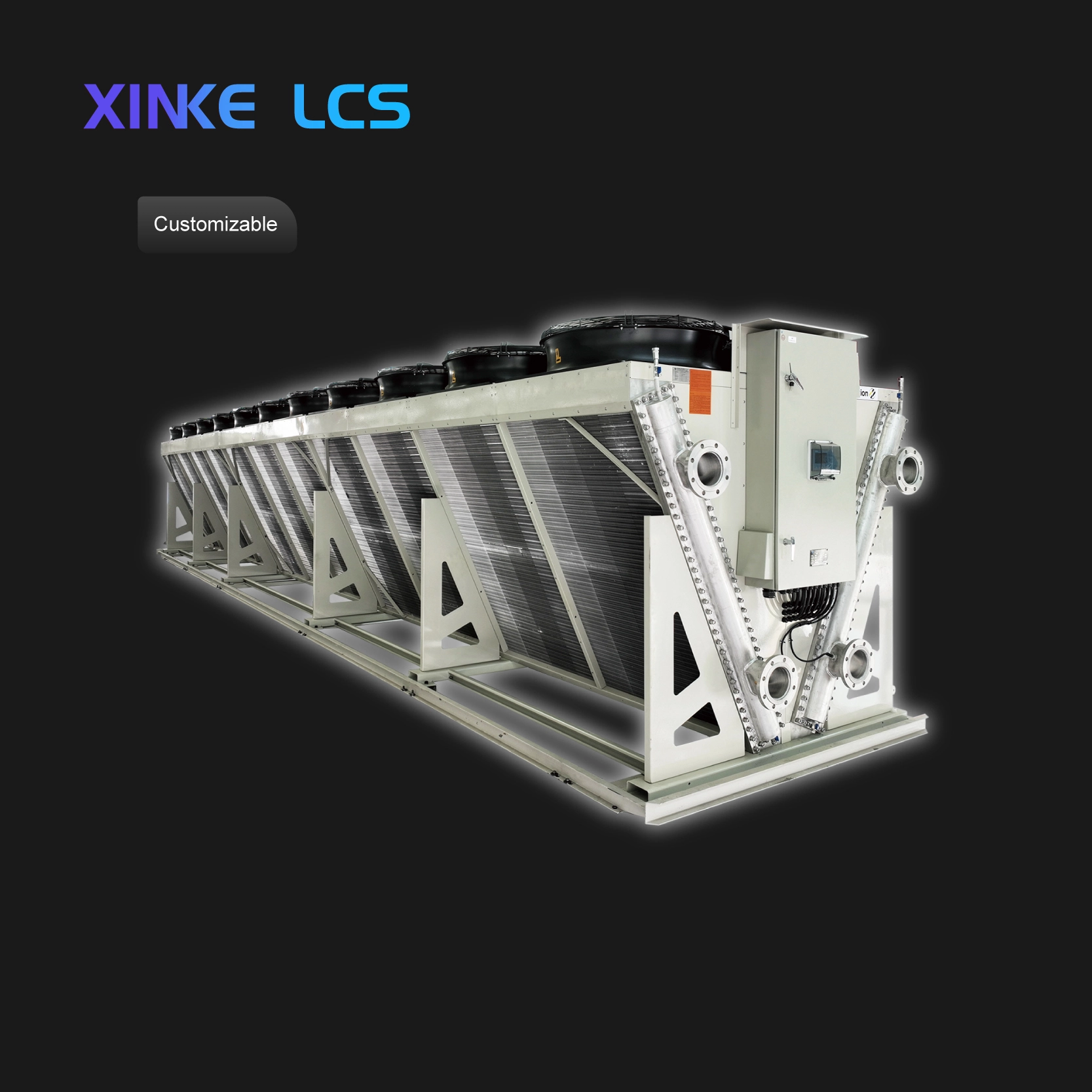 干式冷却塔_画板 1 副本 27 Dry Cooling Tower(Customizable) - Image 1