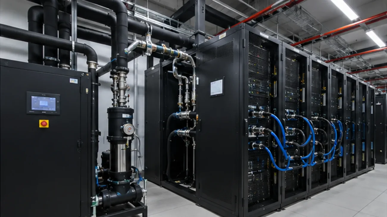 Liquid-cooled data center CDU system